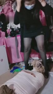 【紫钰大人】木乃伊捆绑虐乳专场 bf7011_绳艺资料库视频资源下载