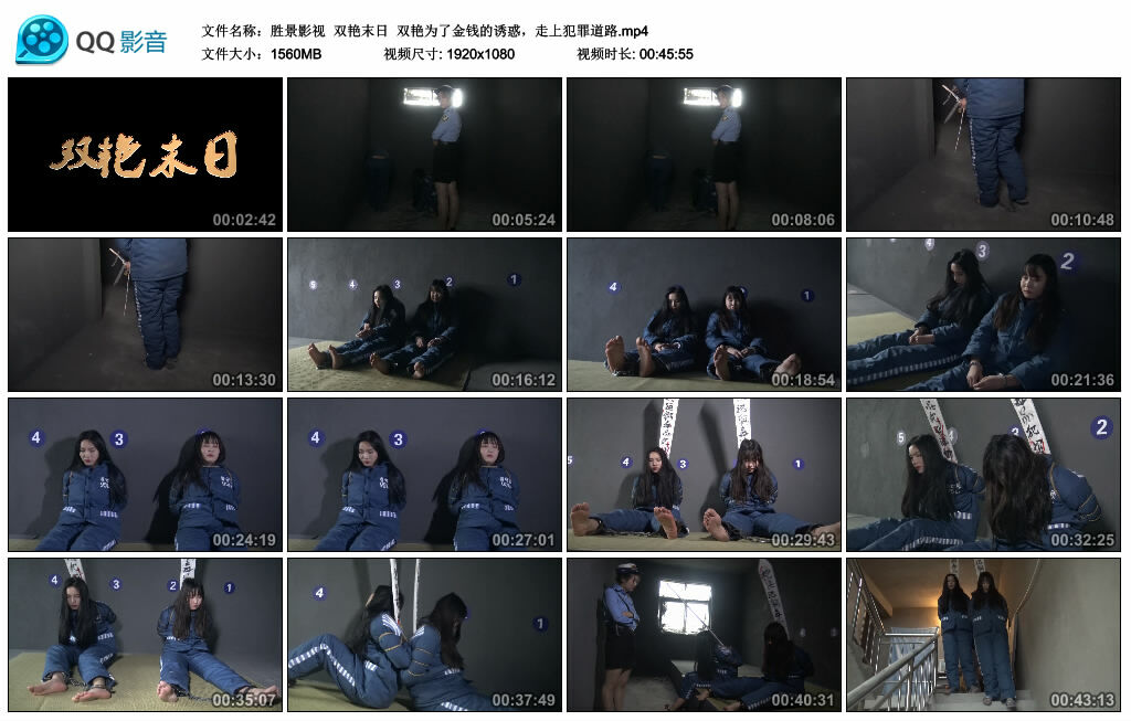 【胜景影视】双艳末日 双艳为了金钱的诱惑，走上犯罪道路_绳艺套路直播视频资源网