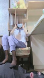 【安琪】学生黑丝小白鞋踩脚垫 bf19249_绳艺资料库视频资源下载