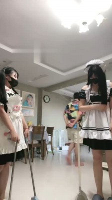 【礼礼大人&悠蔻大魔王】老板教训双女仆反被调成狗（双视角）bf18000_绳艺套路直播视频资源网