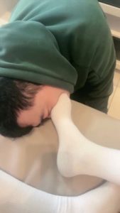 【苏儿】长靴过膝白袜碾压脚垫/白袜塞嘴 bf26866_绳艺资料库