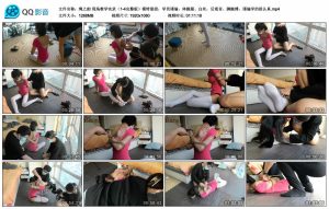 【绳之韵】现场教学实录（1-4完整版）模特甜甜，学员瑾瑜，体操服、白丝，后观音、脚腕缚，瑾瑜学的很认真_绳艺资料库视频资源下载