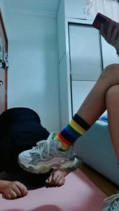 【茜千金】运动鞋棉袜气味羞辱 bf19257_绳艺资料库