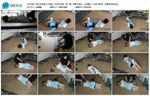 【绳之韵】软新人小甜甜一次到位试镜（第二集）极限后观音、白袜驷马，白袜小脚TK、股绳固定棒_绳艺资料库视频资源下载