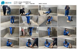 【zhangyan】洋洋囚服镣铐_绳艺套路直播视频资源网