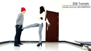 超美冷傲天依女主高跟短靴对贱狗踢踹、坐腹及全体重踩踏！_绳艺资料库