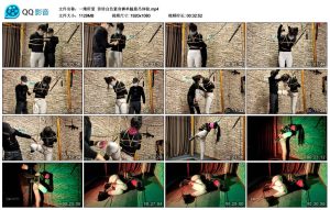 【一绳所爱】珍珍白色紧身裤单腿悬吊体验_绳艺资料库