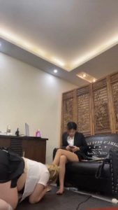 【琳嘉】办公室惩罚不听话学生【双视角版】 bf19908_绳艺资料库视频资源下载
