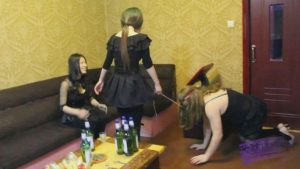 歌厅多小姐极度羞辱(一)_绳艺资料库