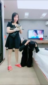 套路直播视频【小月】强制狗闻臭鞋 bf25068_绳艺资料库