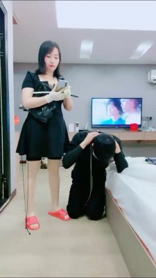 套路直播视频【小月】强制狗闻臭鞋 bf25068_绳艺资料库