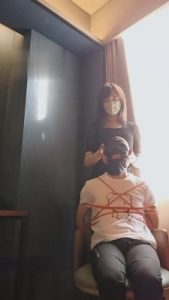 【上海糖糖老师】把小狗绑起来放置 bf5051_绳艺资料库视频资源下载