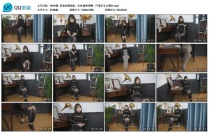 【4K映像】孤独的舞蹈家，丝袜捆绑堵嘴_绳艺资料库视频资源下载
