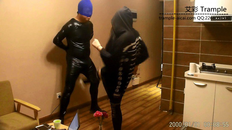 街舞少女真实踢裆_绳艺资料库