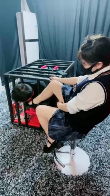 套路直播视频【馨妍】关狗笼内裤塞嘴套头强制闻鞋 bf26069_绳艺资料库