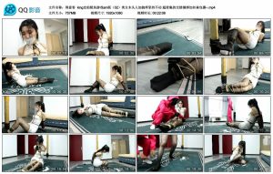 【得意客】king定拍鱿鱼游戏sm版（02）美女木头人加挠痒坚持不动 超密集的交错捆绑加丝袜包裹~_绳艺套路直播视频资源网