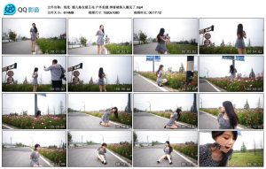 【锐度】嫣儿格衣裙五花 户外拍摄 绑着被路人撞见了_绳艺资料库视频资源下载