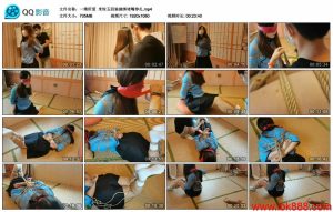 【一绳所爱】米粒五四装捆绑堵嘴挣扎_绳艺资料库
