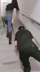 【美帝】御姐楼道遛狗 bf17774_绳艺资料库视频资源下载
