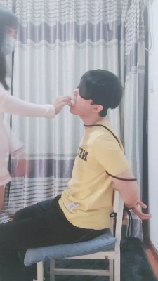 套路直播视频【桃子老师】捆绑哥哥袜子塞嘴虐/胯下辱 bf22605_绳艺资料库