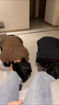 套路直播视频【橘子没熟】精彩-奴下奴/双母畜抽耳光舔脚闻鞋 bf25564_绳艺资料库