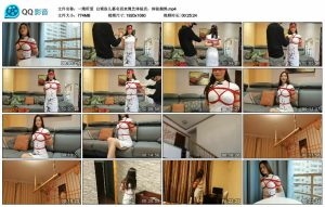 【一绳所爱】白领洛儿慕名而来绳艺体验店，体验捆绑_绳艺资料库