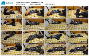 【我的媳妇】第63弹、黑网配泳装驷马放置_绳艺资料库视频资源下载
