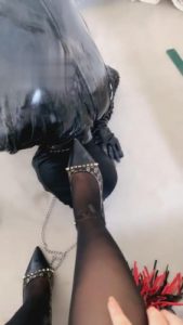 【伊兮夫妻】户外楼道公开遛狗 bf1133_绳艺资料库视频资源下载