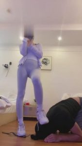 【轩宁】健身女教练袜子塞嘴重度踢踹 bf12954_绳艺资料库视频资源下载
