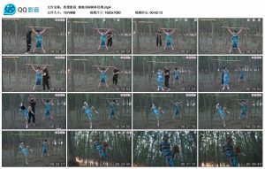 【胜景影视】旗袍双M树林吊缚_绳艺资料库