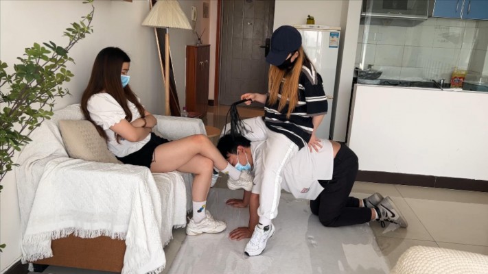 【子怡工作室】双S运动鞋调教鞭打踩踏 YC-220607_绳艺资料库视频资源下载