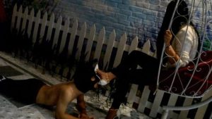 『奴隶岛』—婷婷高跟全体重踩踏小奴_绳艺资料库