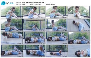 【冷与贝】清幽山水居露台捆绑放置小姐姐_绳艺资料库视频资源下载