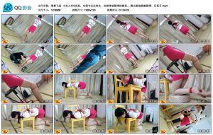 【绳舞飞扬】小鱼儿 脚尖踮地脚腕紧缚、后高手_绳艺资料库视频资源下载