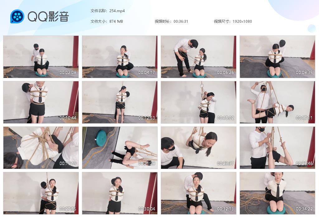 甜心白露第二次体验体验吊缚被迫荡秋千_绳艺资料库