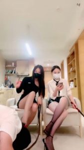 【茹雪】双S-美甲店素人调-洗脚水圣水泡面【双视角版】_绳艺资料库视频资源下载