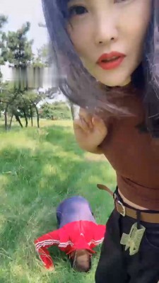 【孤傲女帝】户外调-骑马/暴力踢踹/耳光/提档踩踏_绳艺资料库视频资源下载