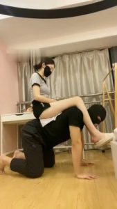 【桑野】骑马爬行/全体重跳踩【完整版】_绳艺资料库