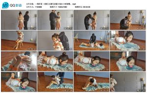 【一绳所爱】小雅日式驷马放置 丝袜+口球堵嘴。_绳艺资料库