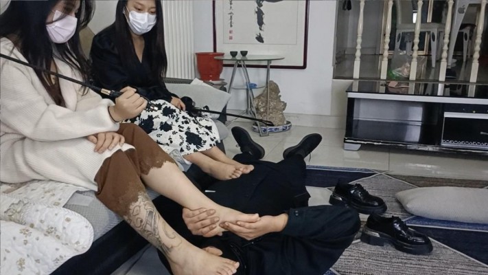 素人新人双女S第二场调教_绳艺资料库