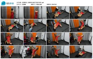 【胜景影视】女绳师的女M后手观音吊缚_绳艺资料库