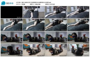 【逍遥】纯K挣扎系列 吴晗琳琳紧身衣包臀裙黑丝白丝紧缚_绳艺资料库