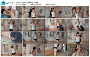 【一绳所爱】紫涵 极限五花紧缚_绳艺资料库