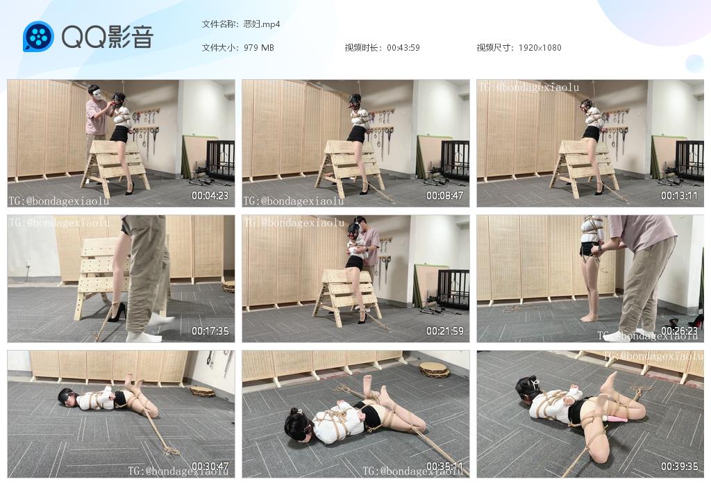 涵涵 小鹿工作室最后一次木马且看且珍惜最后一次坐木马_绳艺资料库视频资源下载