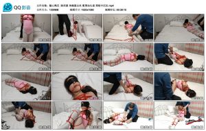【随心绳艺】陈雨溪 体操服白丝 眼罩加头套 黑暗中沉沦_绳艺资料库视频资源下载