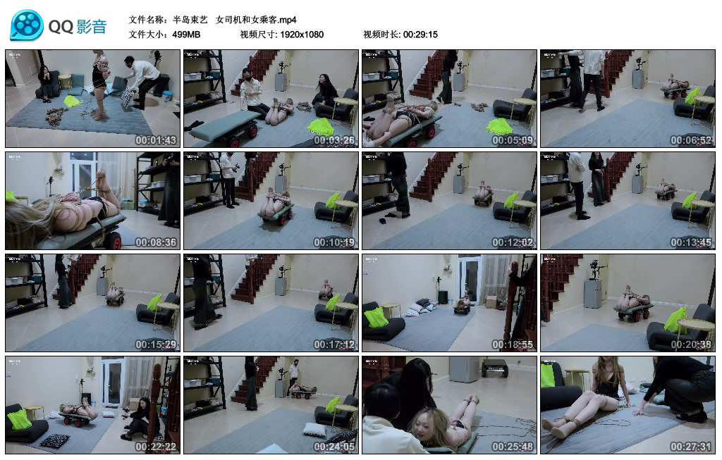 【半岛束艺】女司机和女乘客_绳艺资料库