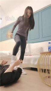 【昭玥】转胯/全体重踩踏/舔脏鞋-小白鞋棉袜_绳艺套路直播视频资源网