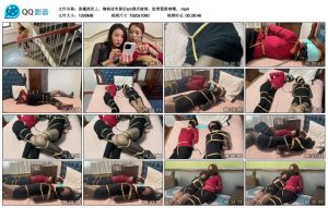 云雀定拍恶魔酒店上，柳杨诺米探店sm酒店被绑，胶带蒙脸堵嘴_绳艺资料库