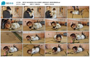 【一绳所爱】陈依依极限绑头发欧式直臂驷马 试戴两种杨具口塞极限堵嘴放置_绳艺资料库