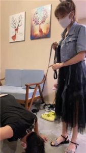 【甘露】凉鞋踩狗头/狗链遛狗/踢踹/骑马踩踏_绳艺资料库